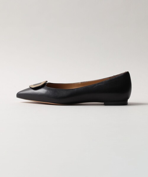 【美品】ODETTE E ODILE フラットパンプス　オブリークバックル ODETTE E ODILE パンプス オブリークバックル フラット10