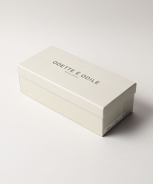 ODETTE E ODILE パンプス オブリークバックル フラット10