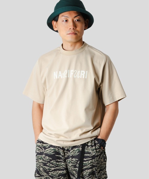 【narifuri】女性用 XS バーバパパ Tシャツ イエロー ナリフリ セール】nanotec 制菌バックプリントTシャツ（Tシャツ