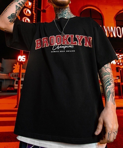 BROCKUM◇GUNS N ROSES/ガンズ/Tシャツ/M/コットン/ブラック