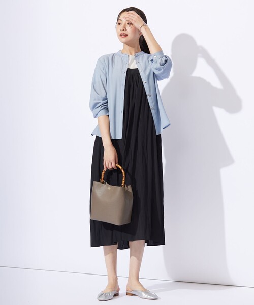 J.PRESS（J.プレス） ワンピース 「WEB限定・洗える」キャミワンピース