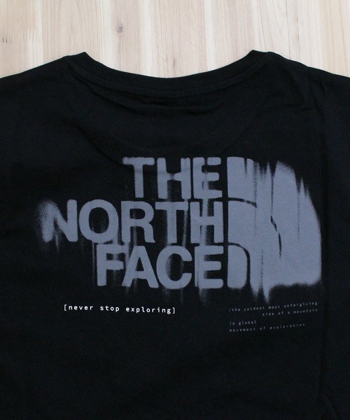THE NORTH FACE tシャツ グラフィック バックプリントTシャツ M