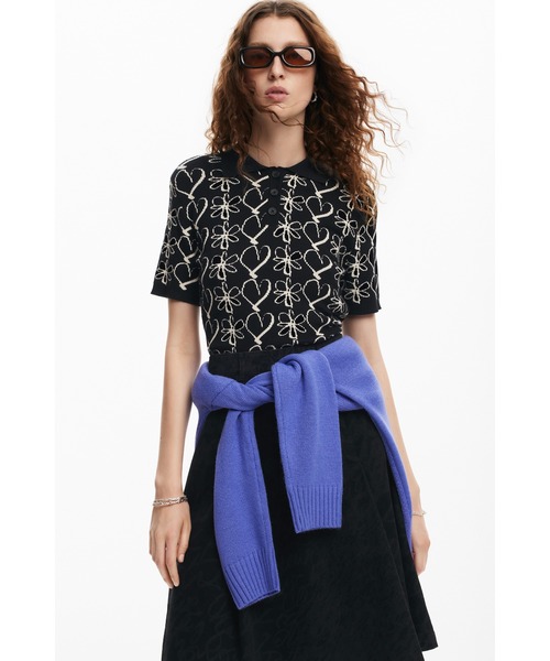 ブラウス シャツ COEURSLACROIX Tシャツショートスリーブ レディース