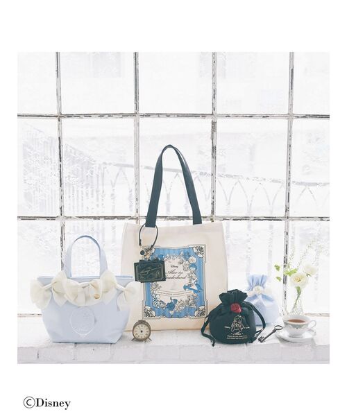 未使用品★canone透けるお花のポーチ Maison de FLEUR - Maison de FLEUR canone 透けるお花のポーチ