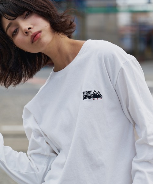 コットンジャージー オフホワイト ロングスリーブ Tシャツ Amazon.co.jp: [Brooks Brothers] [ブルックスブラザーズ] USA