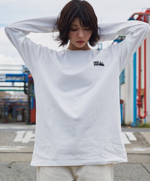 コットン ジャージー ロングスリーブ Tシャツ コットン ジャージー ロングスリーブ Tシャツ