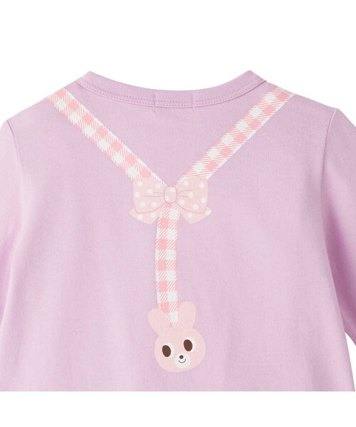 tシャツ サスペンダープリント長袖Ｔシャツ キッズ 子供服 男の子 女の子 | HOT BISCUITS | 09