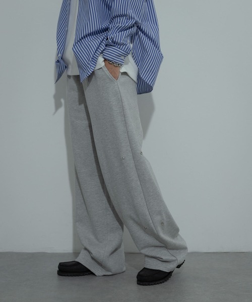 example　サイドスナップスウェットパンツ SENSE OF PLACE by URBAN RESEARCH スウェットパンツ ジャージ