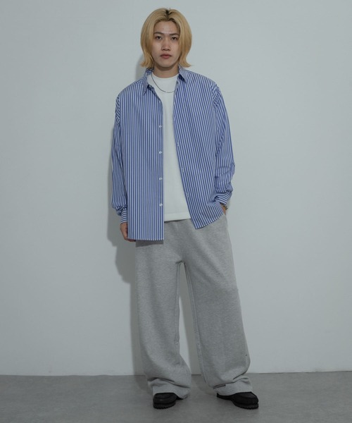 example　サイドスナップスウェットパンツ 秋再入荷](ユニセックス)サイドスナップスウェットパンツ