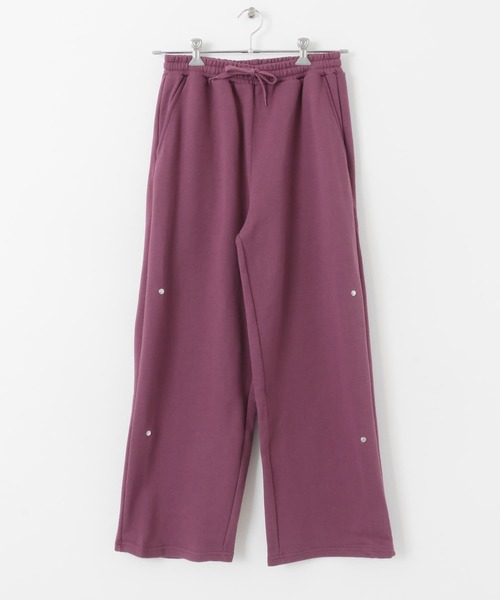 example　サイドスナップスウェットパンツ 秋再入荷](ユニセックス)サイドスナップスウェットパンツ