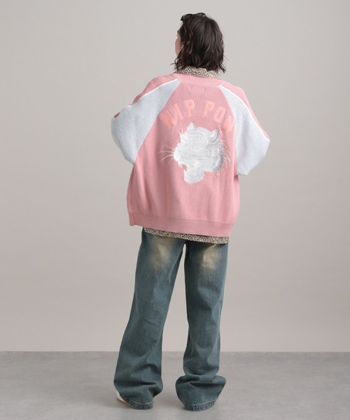 TASTE by Knit スカジャン 「TASTE Knit」Knit embroidery
