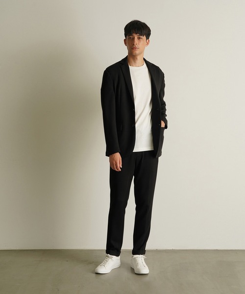 低 価格ファッション - 【美品】KOON ジャージ素材テーラード