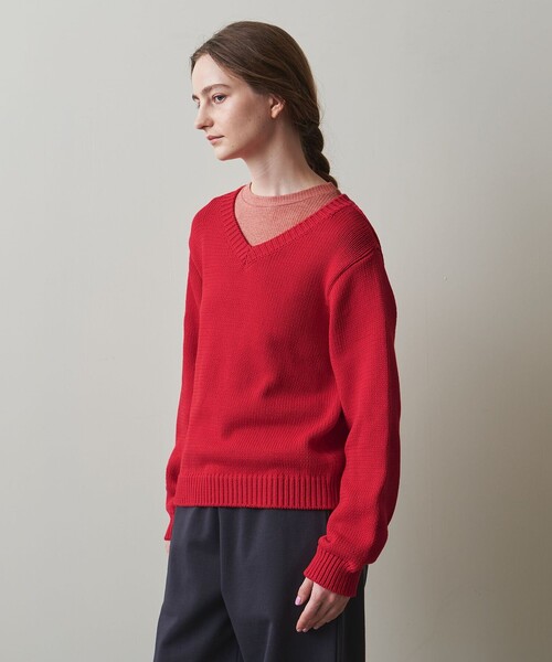 ニット セーター 「Steven Alan」Vネックニット レディース