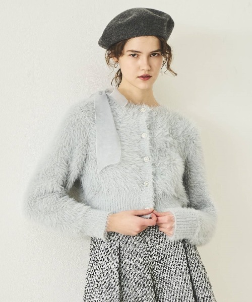 シャギー2ウェイカーディガン　ハグオーワー クロスアンドクロス 雅姫 シャギー2ウェイカーディガン ハグオーワー クロスアンドクロス 雅姫