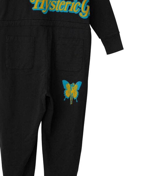 【HYSTERIC GLAMOUR】FLY LIKE A BUTTERFLY オールインワン HYSTERIC GLAMOUR オールインワン FLY LIKE A BUTTERFLY