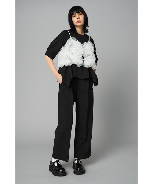 HeRIN.CYE Bi color many frill bustier バイカラーメニーフリル