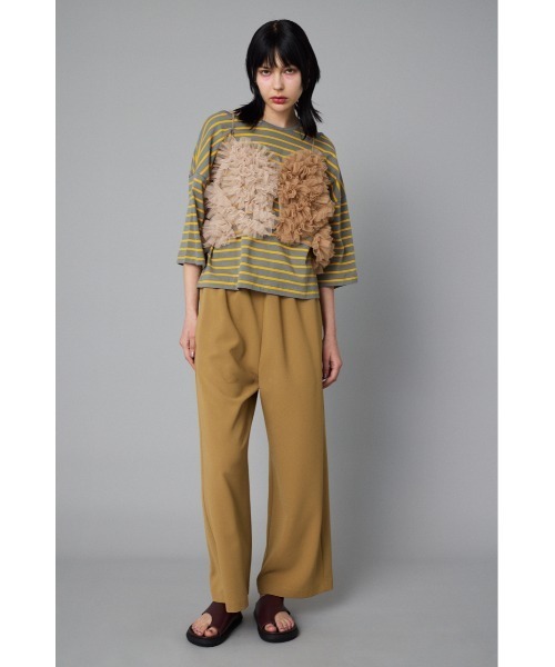 Bi color many frill bustier　　バイカラーメニーフリルビスチェ レディース HeRIN.CYE Bi color many frill bustier バイカラーメニーフリル