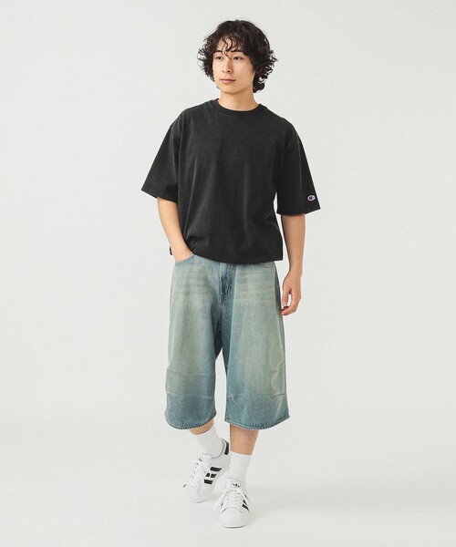 Champion tシャツ 「別注」Champion / フェード Tシャツ メンズ