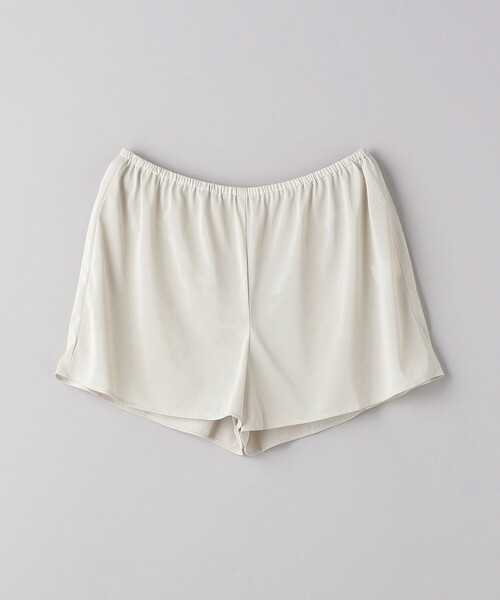 UNITED ARROWS スラックス パンツ 2タック ワイドパンツ WHITE