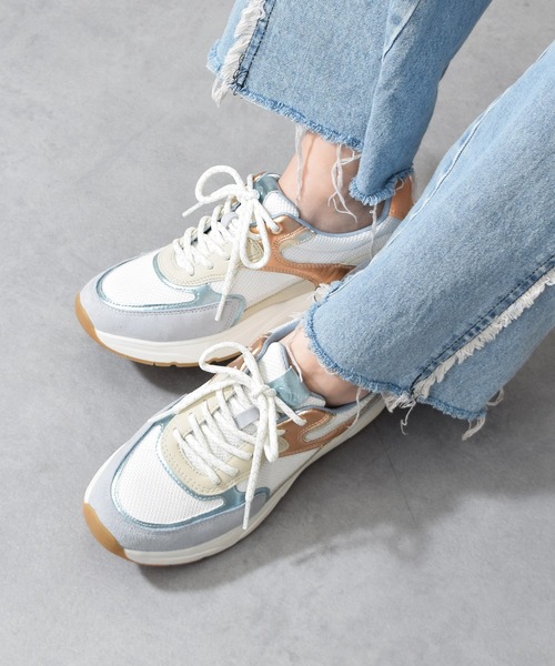 DATE 25SS スニーカー マルチカラー Made In Italy HIMIKO スニーカー 「HIMIKO」「撥水」マルチカラーコートソール
