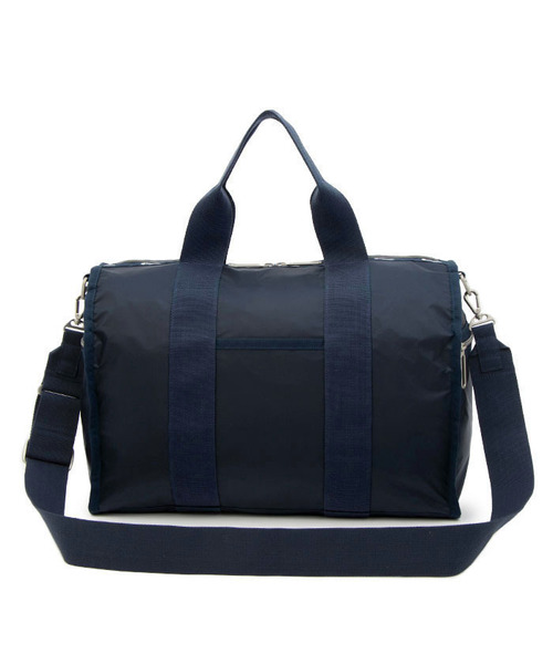 B327【未使用級】LESPORTSAC★デニム風ナイロンボストンバッグ　ブルー B327【未使用級】LESPORTSAC☆デニム風ナイロンボストンバッグ