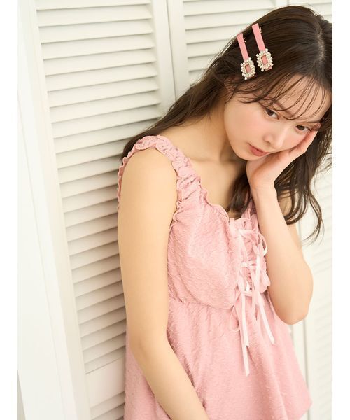snidel ヘアクリップ ビジューヘアクリップ(ヘアアクセサリー)｜スナイデルホーム