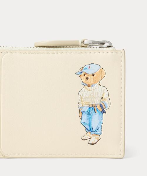 【Polo Ralph Lauren】Polo ベア レザー ジップ カード ケース POLO RALPH LAUREN カードケース Polo ベア レザー ジップ