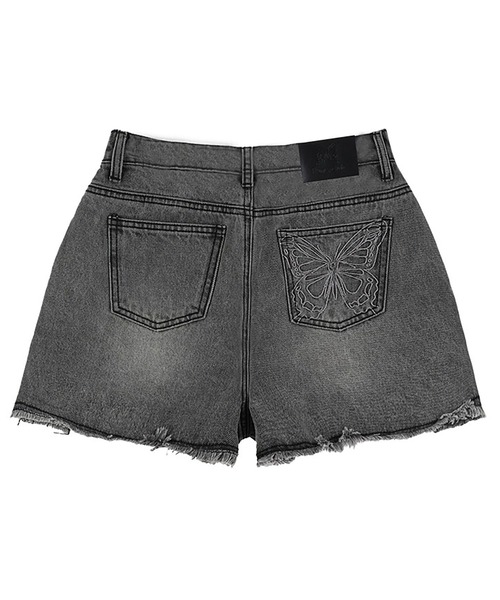 [FANCY CLUB] Denim шорты M Brown женский 