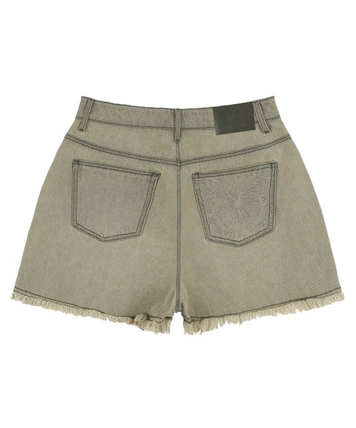 [FANCY CLUB] Denim шорты M Brown женский 