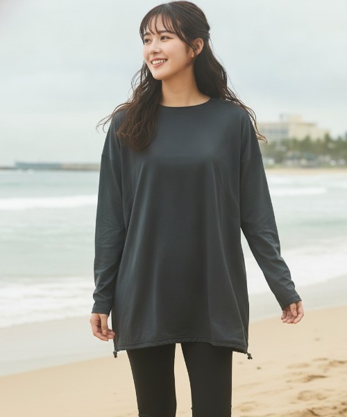 ラッシュガード 「ノーブランド」25SS レディースラッシュT+レギンス