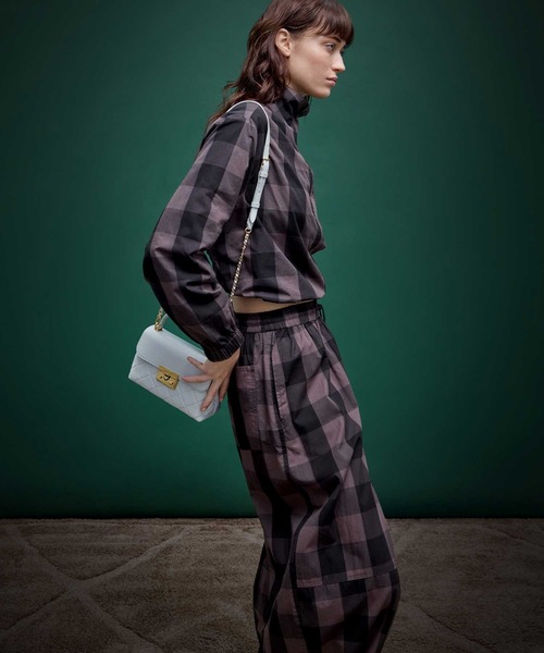 CHARLES ＆ KEITH ハンドバッグ Alva アルヴァ キルトチェーン