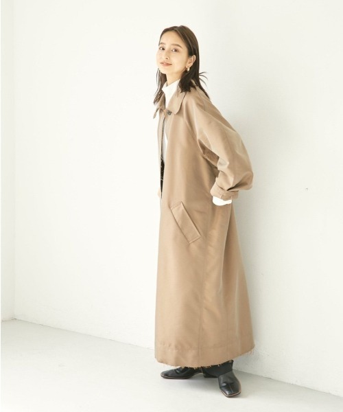 TODAYFUL ブラウン ロングコート TODAYFUL (トゥデイフル）Raglan Twill Coat☆ 25秋冬予約