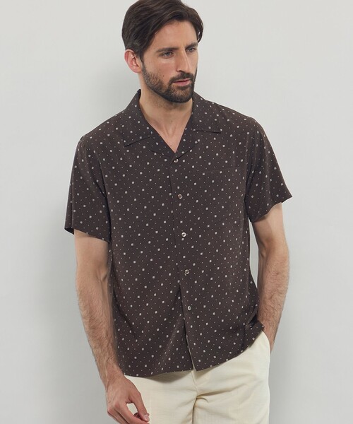 MACKINTOSH ロンドン メンズ長袖シャツ セール】 リンクスボーダー半袖Tシャツ （カットソー