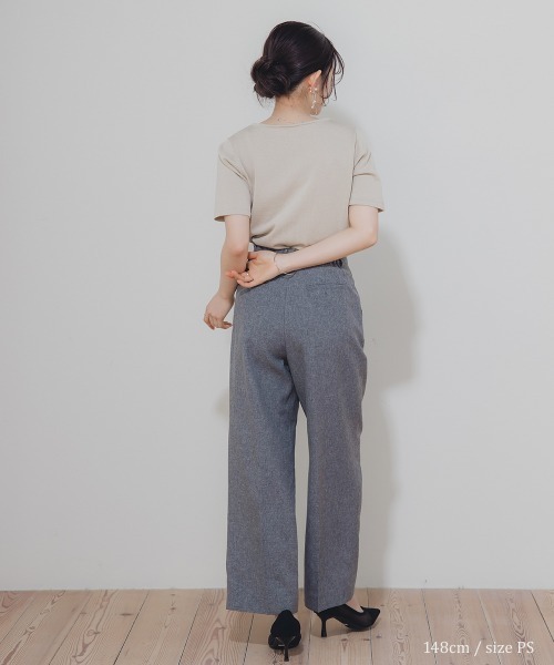 パンツ C P-DREYER-C Drawstring pants in faded twill｜ブラック｜メンズ