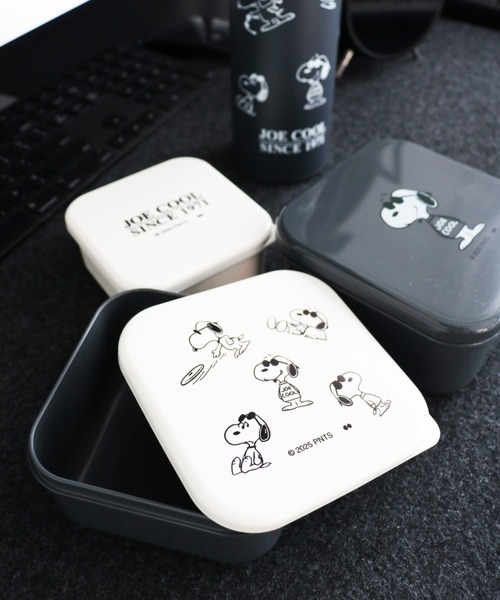 弁当箱 「PEANUTS/ピーナッツ」 スヌーピー JOE COOL SEALED LUNCH BOX SET 3P/ランチボックス シール容器 3個 | PEANUTS | 03