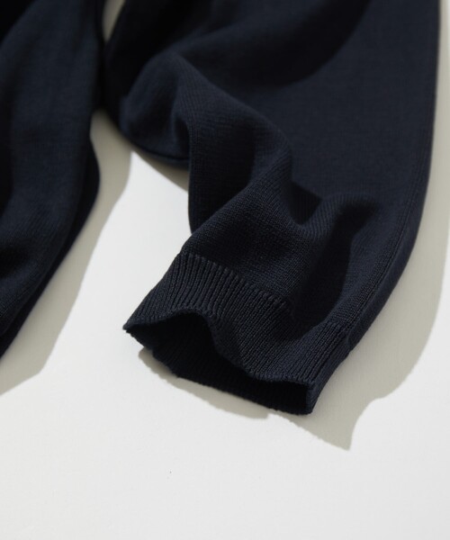 カーディガン CAHLUMN/カウラム Silk Cotton Long Sleeve Cardigan/シルク コットン ロングスリーブ カーディガ | CAHLUMN | 07