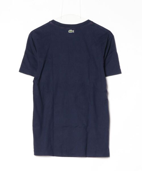 「LACOSTE」 半袖Tシャツ 2 ネイビー メンズ