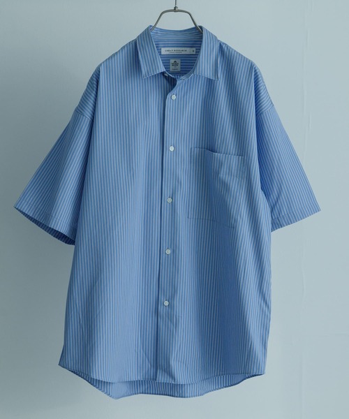 THOMAS MASON 「THOMAS MASON」 半袖シャツ MEDIUM ブルー