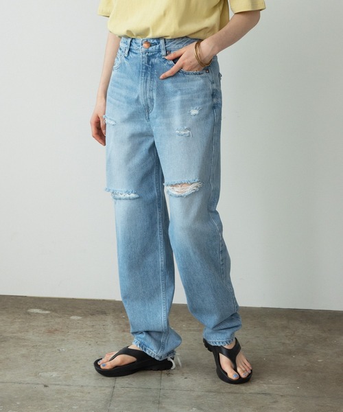 新品✨レッドカード　デニムパンツ　ルーズテーパード　Blues　ブルース　24 RED CARD TOKYO ジーンズ デニム デニムパンツ 「RED / レッド
