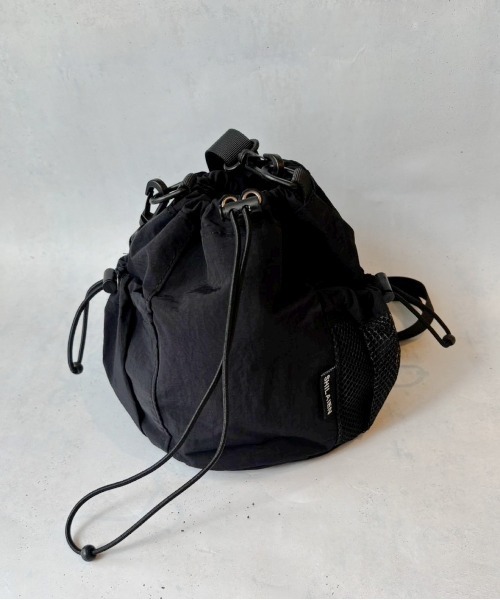 lit.Cy ショルダーバッグ バッグ コロン 巾着 メッシュ ナイロン