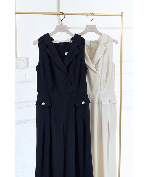 サロペット・オーバーオール・オールインワン Two-Way Collar Jumpsuit Herlipto honey herlipto Two-way Collar jumpsuit