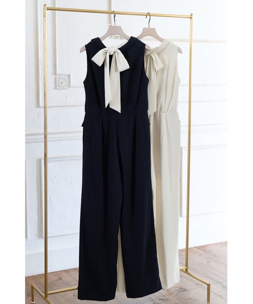 Her lip to オールインワン Louvre Ribbon Jumpsuit レディース