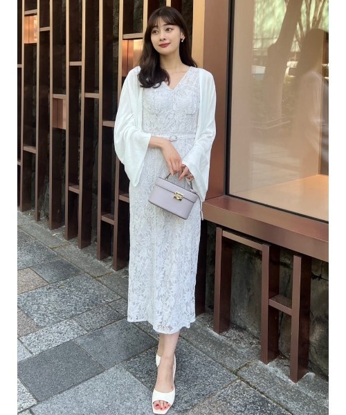 Her lip to◆Crillon Boucle Cardigan/カーディガン/M/ブラック/1224202135 Her lip to 「Her to」 ニットカーディガン M ブラック