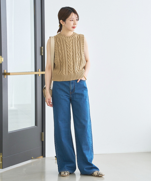 「LE TALON」 フラットパンプス 23.5cm ブルー系その他 レディース_画像4