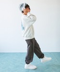 ワイドパンツ パンツ 「イージーウォッシュ」乾...の詳細画像2