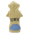 犬 服 EDWIN/デニムライクポケット付パー...の詳細画像1