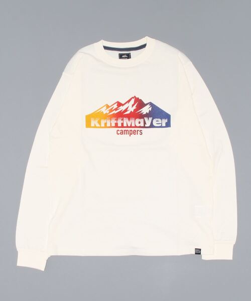 「KRIFF MAYER」 長袖Tシャツ LARGE ブラック系その他 メンズ