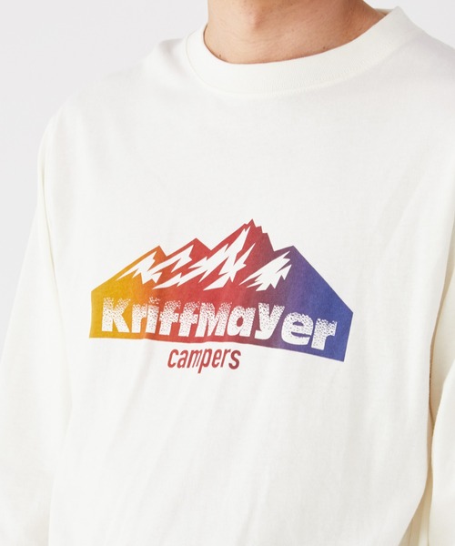 「KRIFF MAYER」 長袖Tシャツ LARGE ブラック系その他 メンズ
