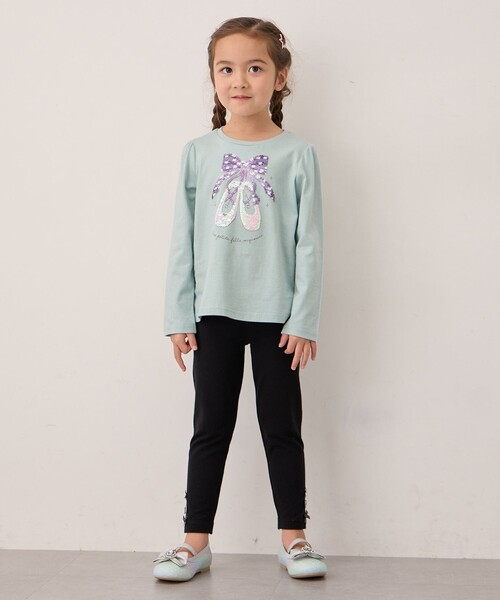 ANY（エニィ） tシャツ ミラクルスパンコール 長袖Tシャツ キッズ 子供