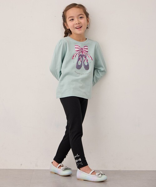 ANY（エニィ） tシャツ ミラクルスパンコール 長袖Tシャツ キッズ 子供